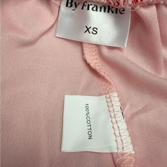 By Frankie Tequila Sunrise Taco & Lime Short Play Set Pink and Red Size XS - Picture 9 of 9